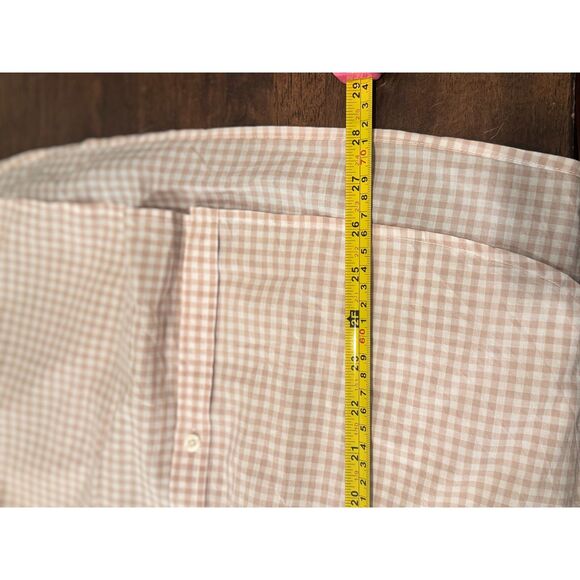 Unsubscribed Boyfriend Shirt Rose Gingham Check Size M – 100% Cotton – NWT $98 - Picture 9 of 14